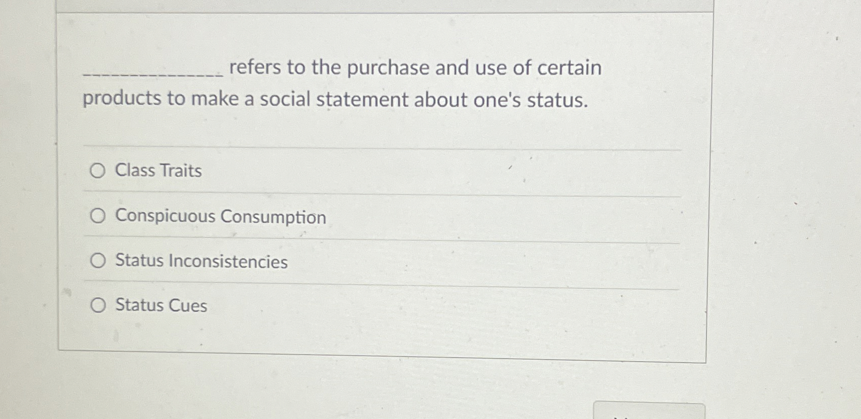 Solved refers to the purchase and use of certain products to | Chegg.com