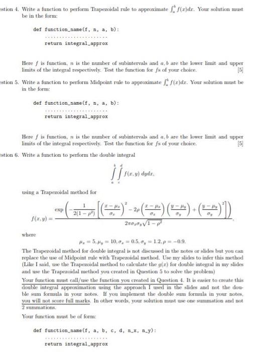 Question 1. Write a function using lambda to | Chegg.com