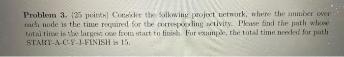 Solved Problem 3. ( 25 points) Consider the following | Chegg.com