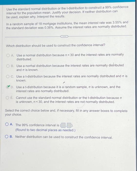 Solved Use the standard normal distribution or the | Chegg.com