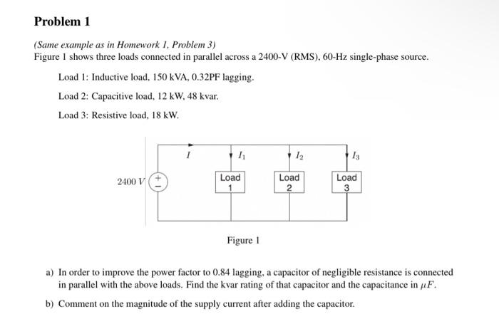 Solved (Same example as in Homework 1, Problem 3) Figure 1 | Chegg.com