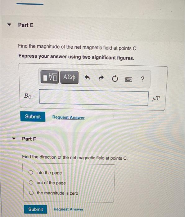 Solved Find the magnitude of the net magnetic field at | Chegg.com