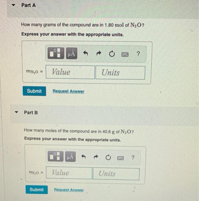 Solved Dinitrogen oxide (or nitrous oxide), N2O, also known | Chegg.com
