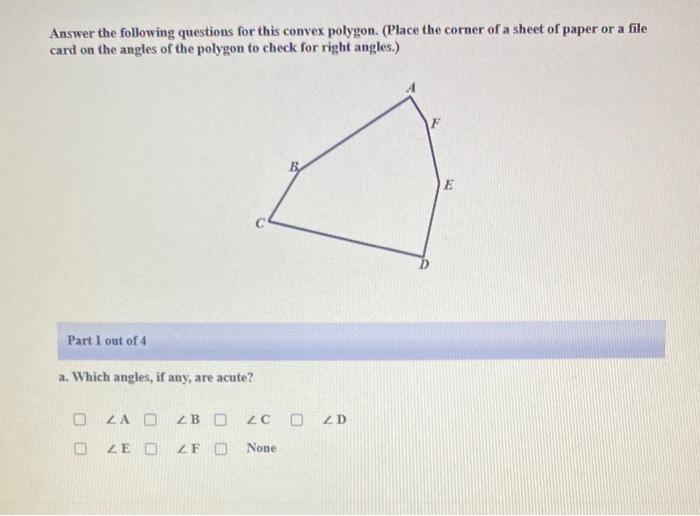 Solved Answer the following questions for this convex | Chegg.com