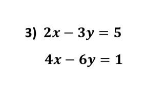 3) 2x — Зу = 5 4х – бу = 1