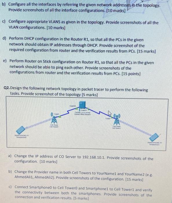 Solved 01. Design The Following Network Topology In Packet | Chegg.com