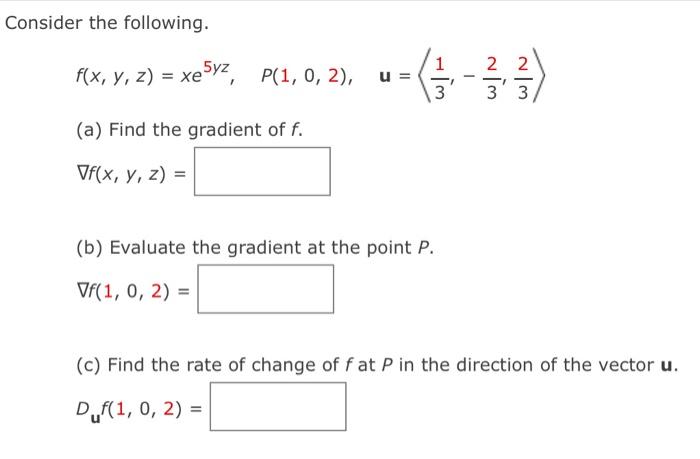 Solved Consider The Following. | Chegg.com