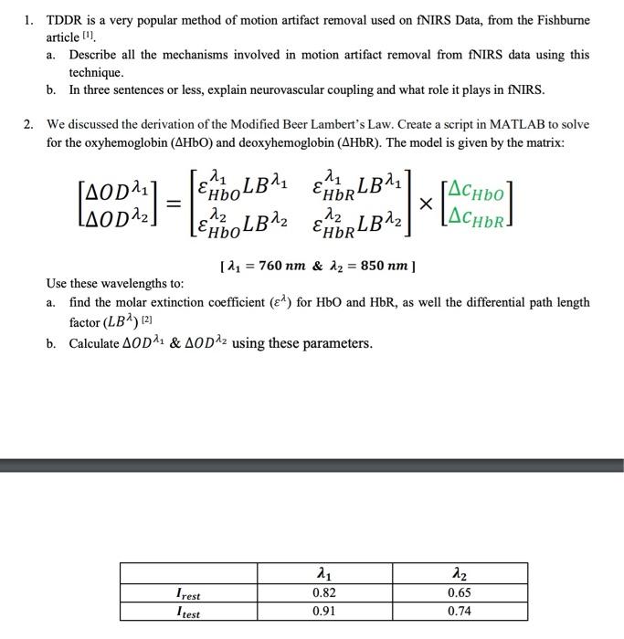 Solved Please Use The Following To Write A Code Using Matlab | Chegg.com