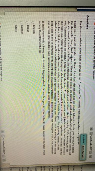 Solved 2 Queston 2 of 57 Save Answer nd ser and sol Question | Chegg.com