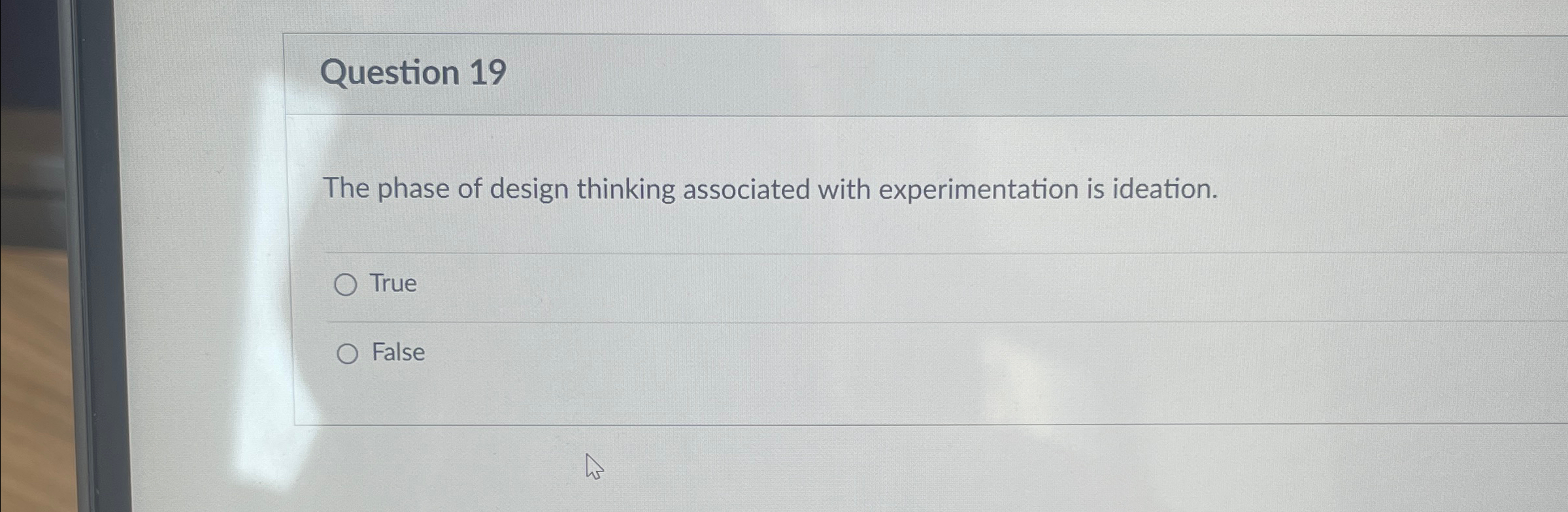 Solved Question 19The phase of design thinking associated | Chegg.com