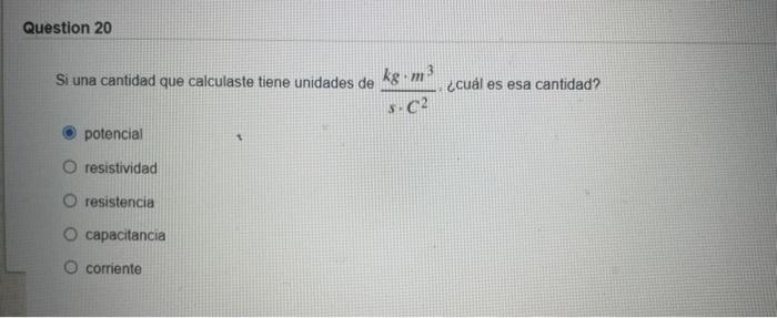 Solved If a quantity you calculated has units kg . m^3 / s. | Chegg.com
