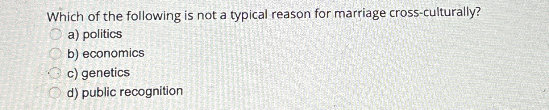 Solved Which of the following is not a typical reason for | Chegg.com