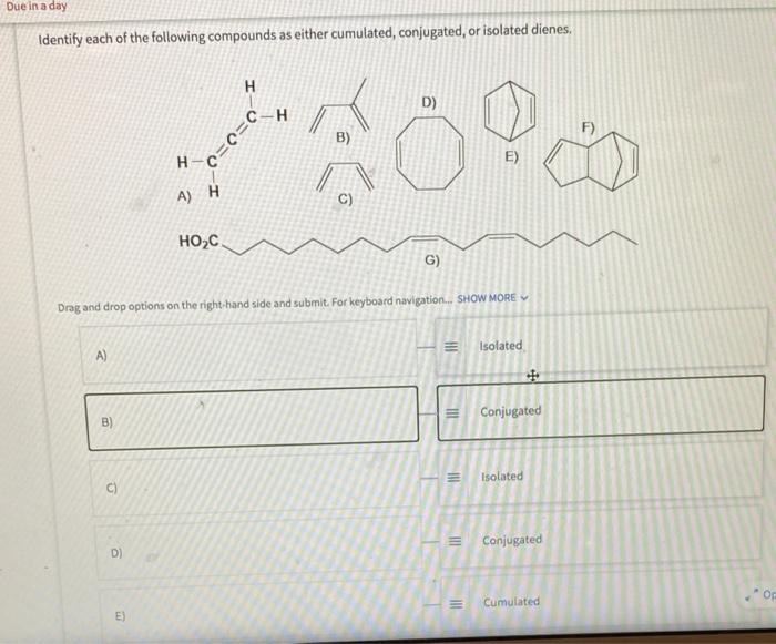Solved Identify each of the following compounds as either | Chegg.com