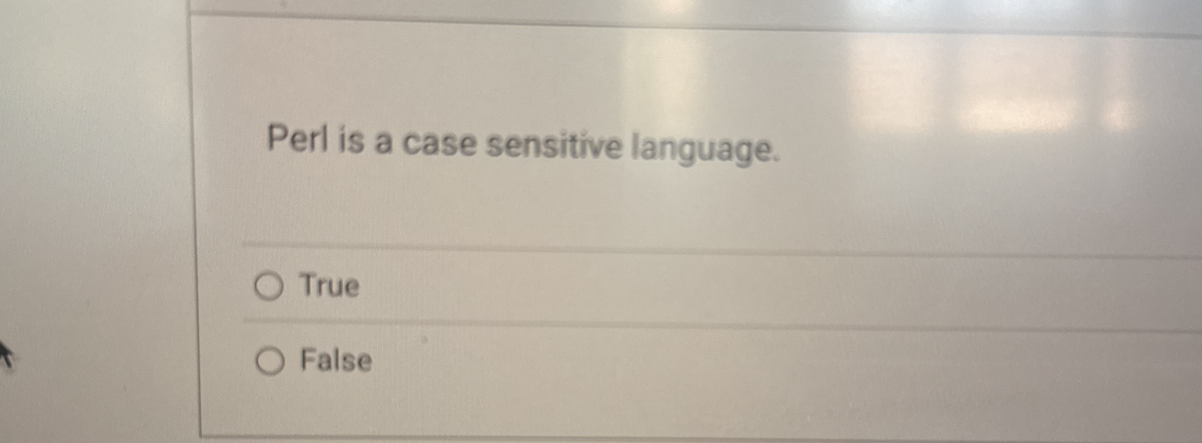 html is case sensitive language true or false