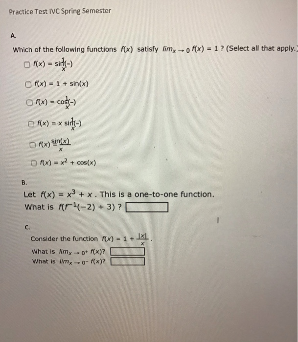 Solved hi i need help with some practice questions can you | Chegg.com