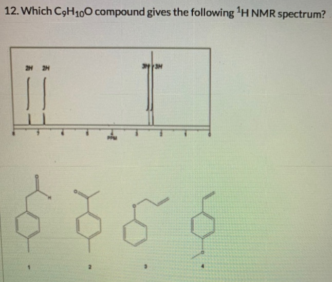Solved 6. Which of the following compounds gives an infrared | Chegg.com