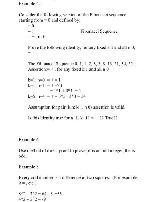Example 4: Consider the following version of the | Chegg.com