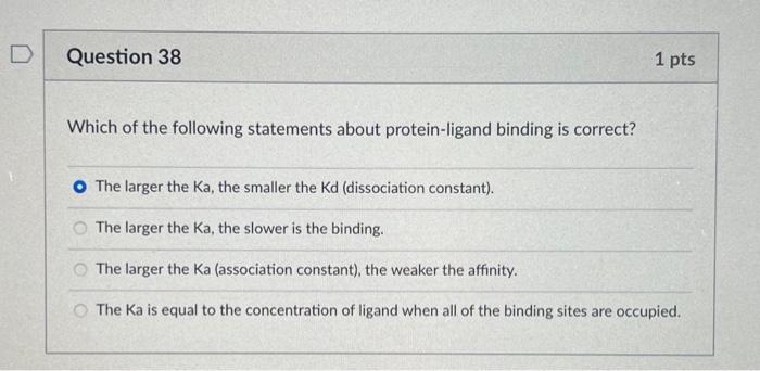 Solved Which of the following statements about | Chegg.com