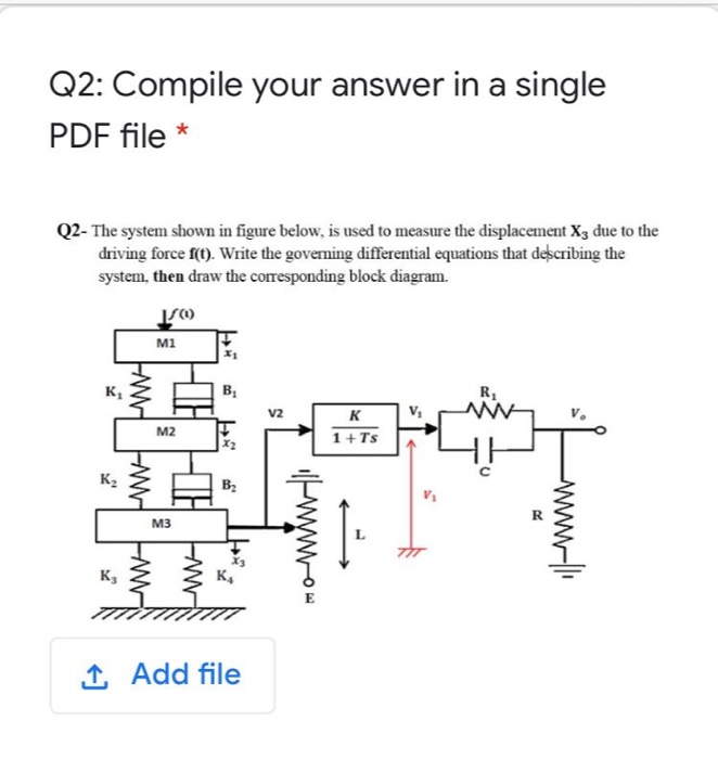 Solved Q2: Compile your answer in a single PDF file * Q2- | Chegg.com