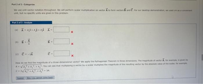 Solved The vector A fas x,y, and z components of 4.00,5.00, | Chegg.com