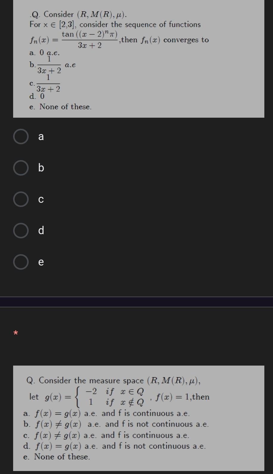 Solved Q Consider R M R U For X 2 3 Consider The Chegg Com