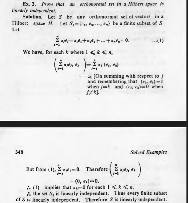 Linear Solution 11 Le Ex 3 Prove That An Chegg Com