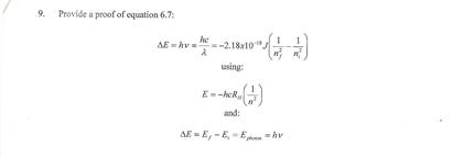 Solved Provide A Proof Of Equation 6 7 Delta Hv Hc L Chegg Com