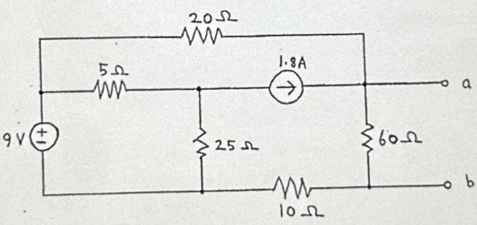 Solved Find vth, ﻿rth, ﻿and the short circuit current with | Chegg.com