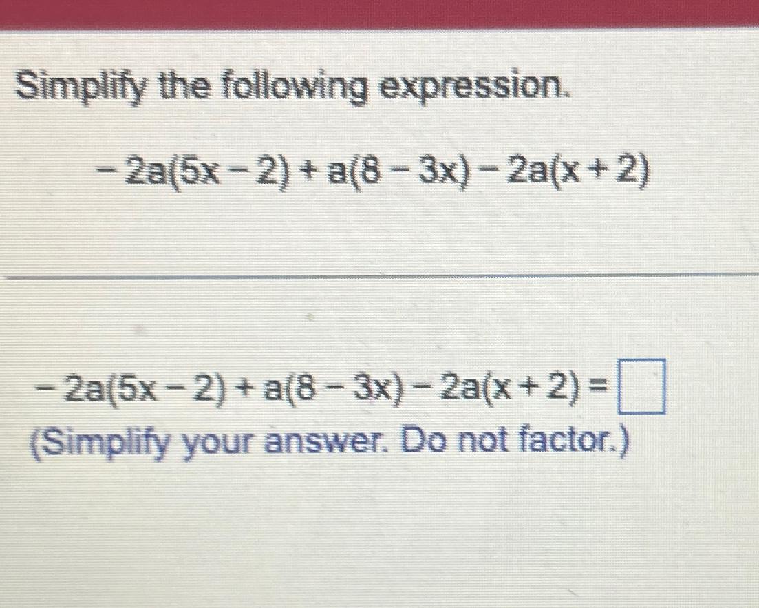 simplify each of the following expression √ 5 √ 2 2