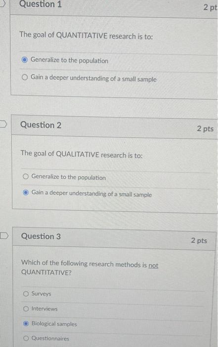 how can quantitative research generalize an entire population brainly