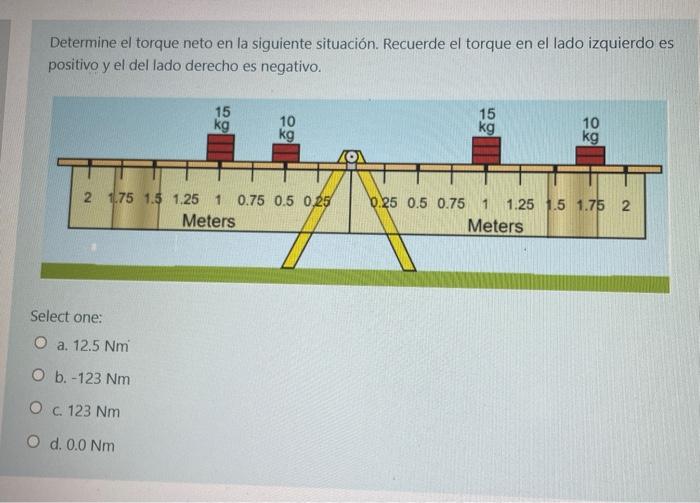 Solved 1. The net torque on the left side of level | Chegg.com