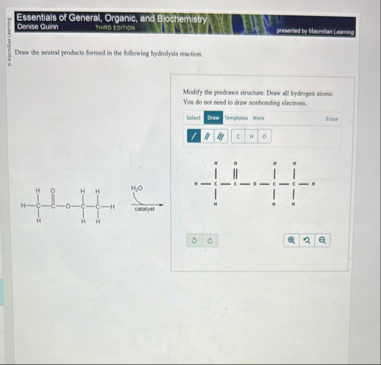 Draw the secural prodacts formed in the following | Chegg.com