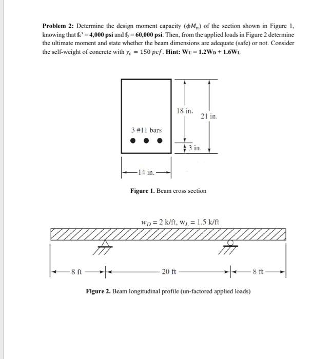 Solved Problem 2: Determine The Design Moment Capacity (ϕmn) 