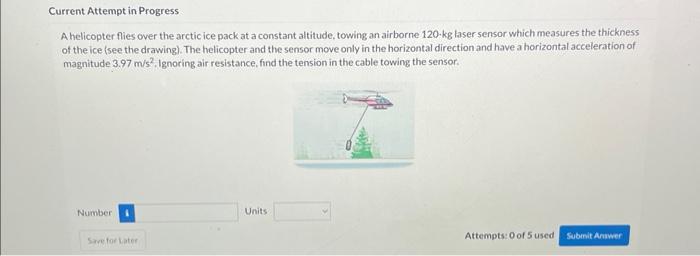 Solved The Helicopter In The Drawing Is Moving Horizontally | Chegg.com