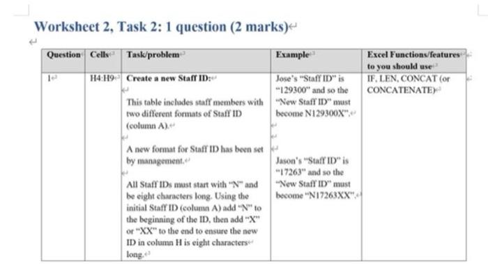 Solved Worksheet 2 Task 2 1 Question 2 Marks Question Chegg Com