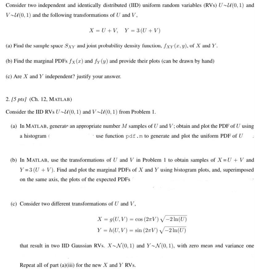 Consider Two Independent And Identically Distributed 1491