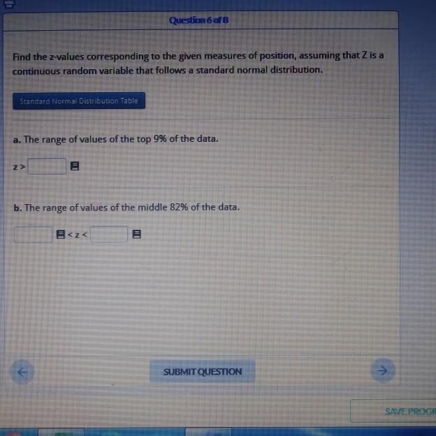 Solved Question of 8 Find the zvalues corresponding to the