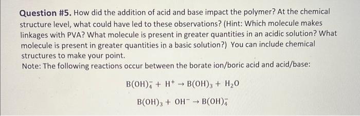 solved-question-5-how-did-the-addition-of-acid-and-base-chegg
