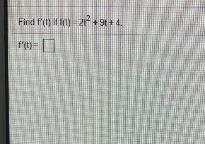 Solved 8 Find Gʻ W If W 2v 3w 4 G G W 0 Find Chegg Com