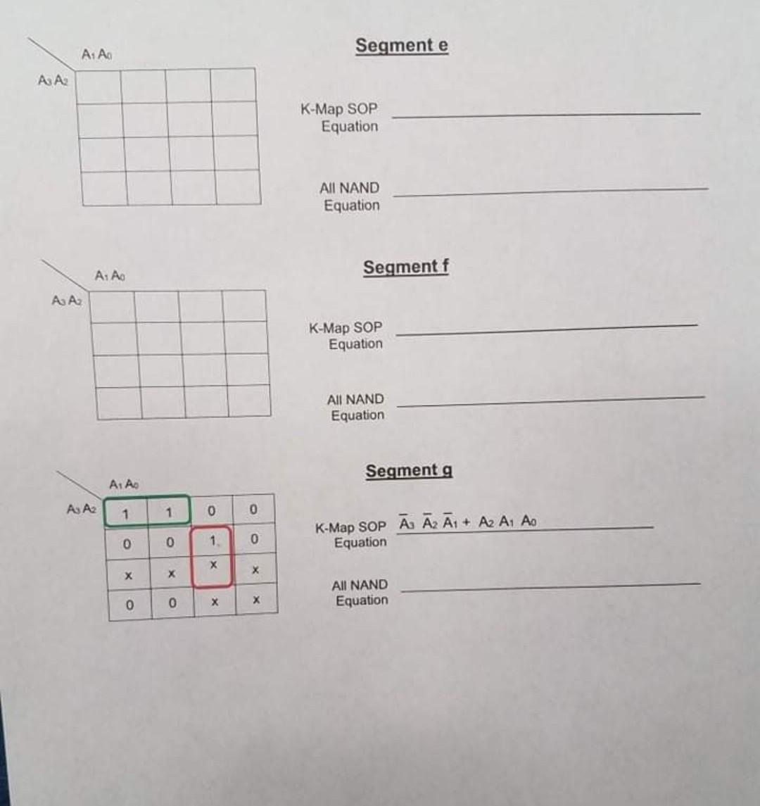 Solved Pre-Lab TABLE 2 Az is the most significant bit (MSB) | Chegg.com