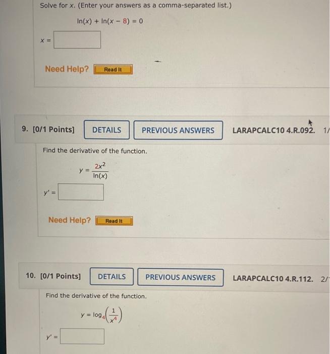 Solved I cant figure out these problems and every solution | Chegg.com