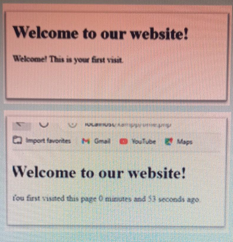write about cookies and session in php with suitable program