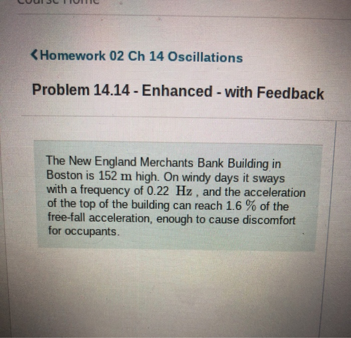 Solved Part A What is the total distance, side to side, that