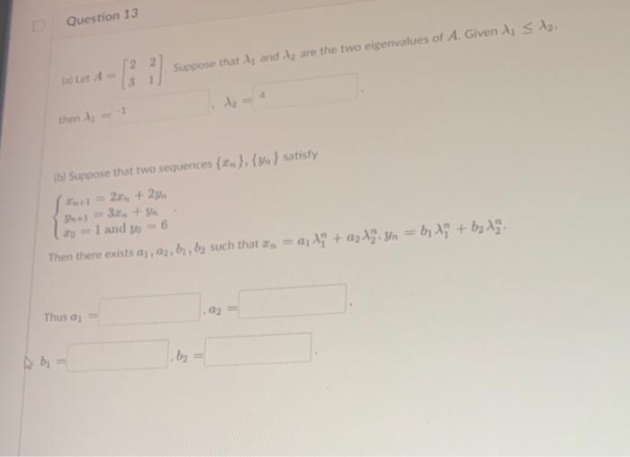 Solved Unsure How To Solve B And Would Like To Know If My | Chegg.com