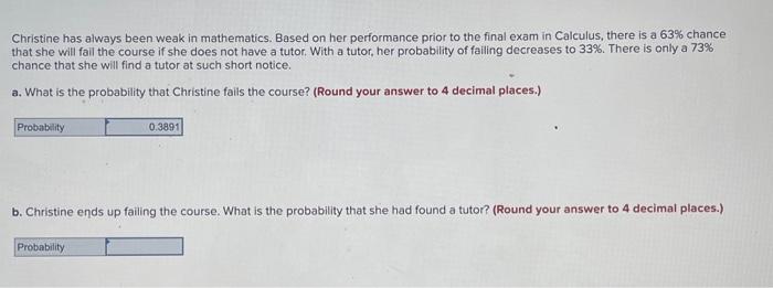 solved-christine-has-always-been-weak-in-mathematics-based-chegg