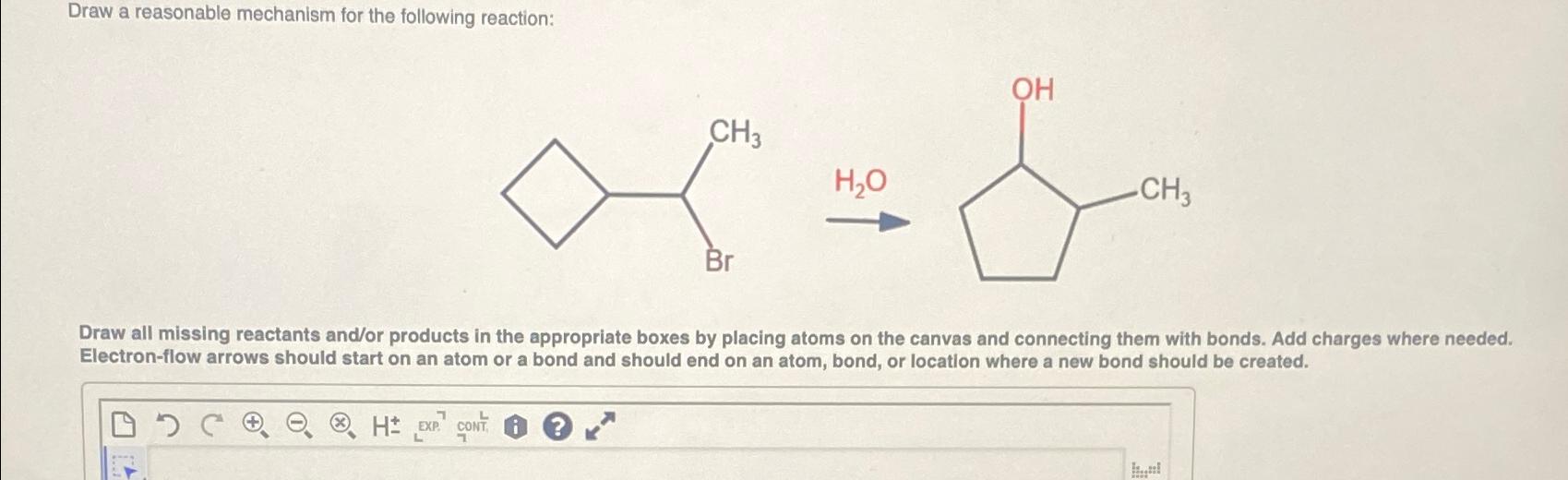 Solved Draw a reasonable mechanism for the following | Chegg.com