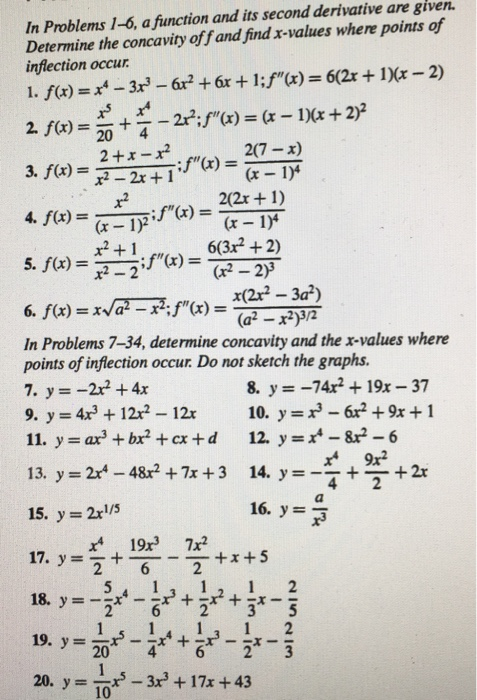 In Problems 1 14 Find The Absolute Extrema Of The Chegg Com