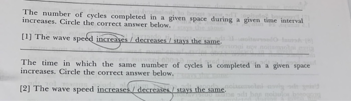 Cycle Spaces Math Solved The number of cycles completed in a given space | Chegg.com