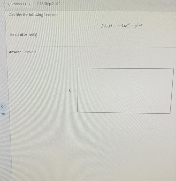 Solved Question 11 - of 15 Step 1 of 2 Consider the | Chegg.com