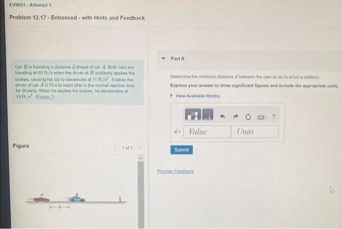 Solved Problem 12.17 - Enhanced - with Hints and Feedback | Chegg.com